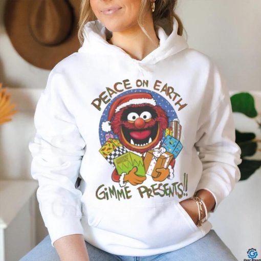 Official peace On Earth Gimme Presents T Shirt