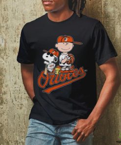 Official peanuts Characters Baltimore Orioles Baseball 2024 Shirt