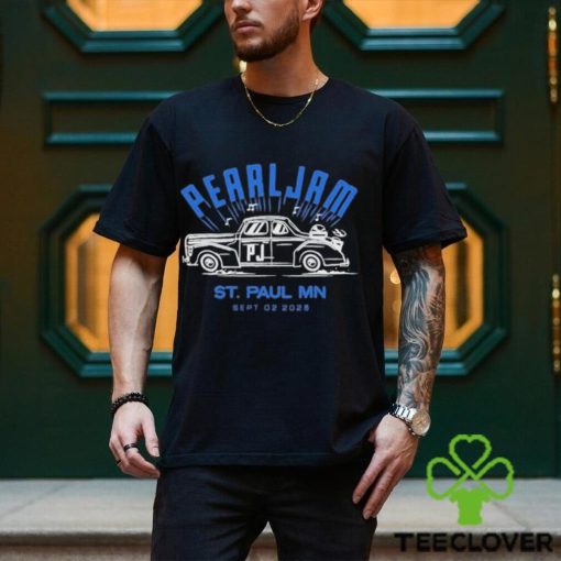 Official pearl Jam ST Paul Mn Sept 02 2023 shirt