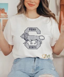 Official penn State Nittany Lions Comfort Wash Vintage Logo T Shirt