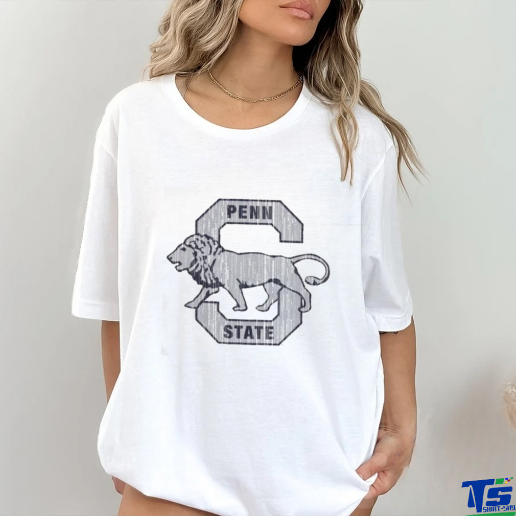 Official penn State Nittany Lions Comfort Wash Vintage Logo T Shirt Official penn State Nittany Lions Comfort Wash Vintage Logo T Shirt