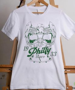 Official philadelphia Eagles The Heart Of Philly Since Grey 1933 shirt 3 Official philadelphia Eagles The Heart Of Philly Since Grey 1933 shirt