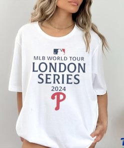 Official philadelphia Phillies MLB London Series 2024 Shirt