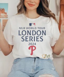 Official philadelphia Phillies MLB London Series 2024 Shirt