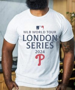 Official philadelphia Phillies MLB London Series 2024 Shirt