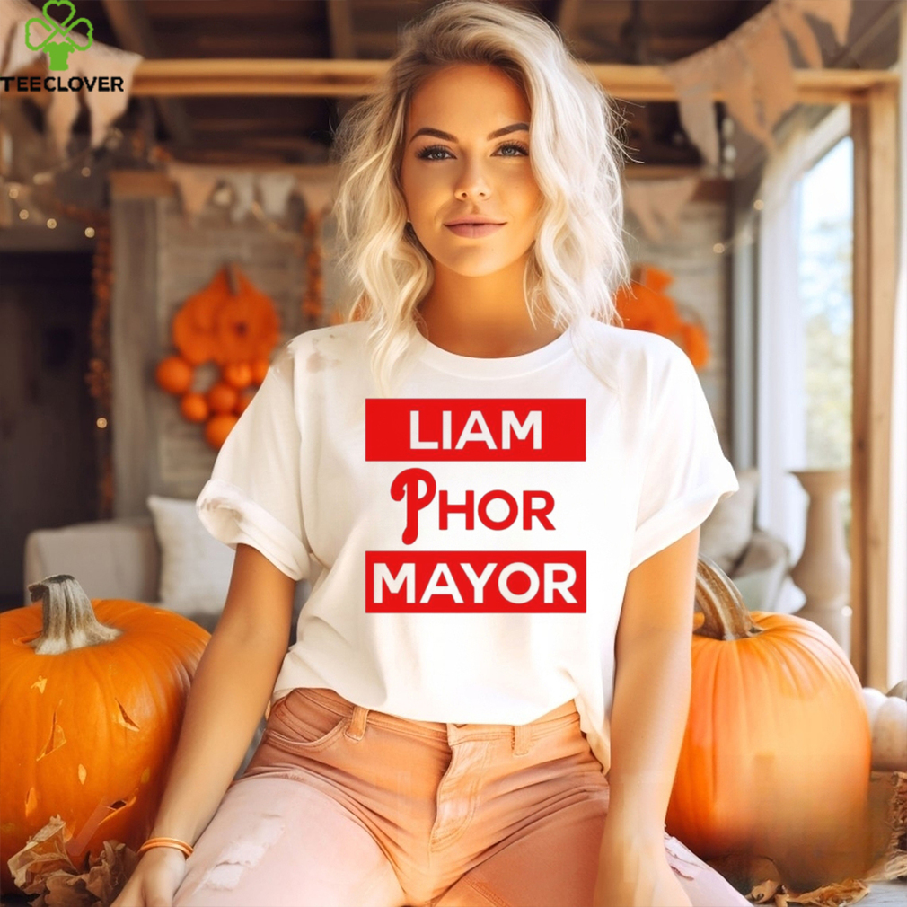 Official philadelphia Phillies Taryn Hatcher Liam Phor Mayor Shirt