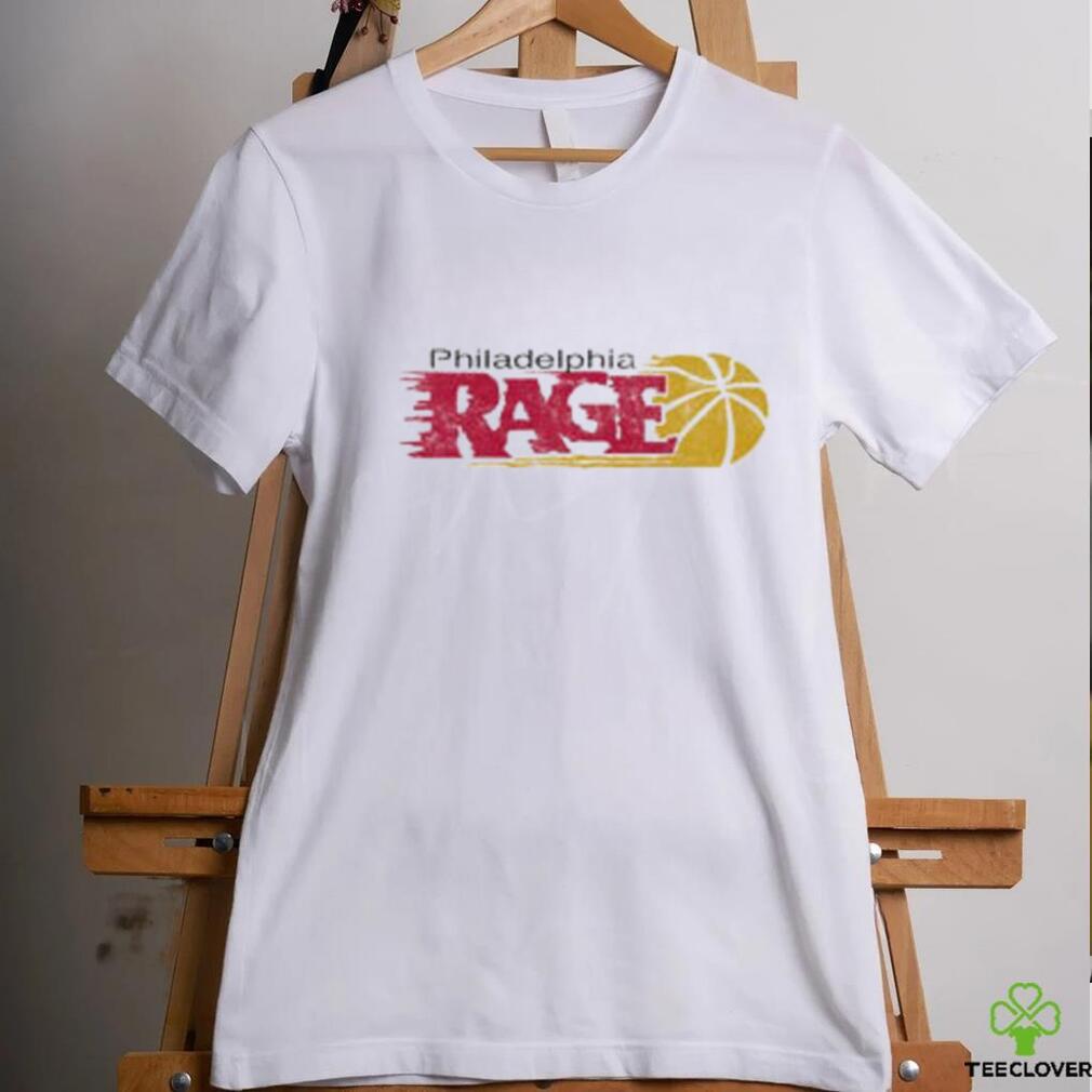 Official philadelphia Rage Basketball T Shirt Official philadelphia Rage Basketball T Shirt