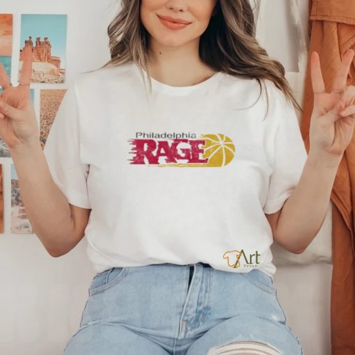 Official philadelphia Rage Basketball T Shirt