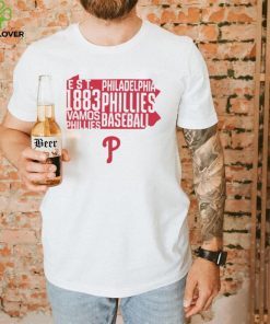 Official philadelphia phillies hometown hot shot T shirt