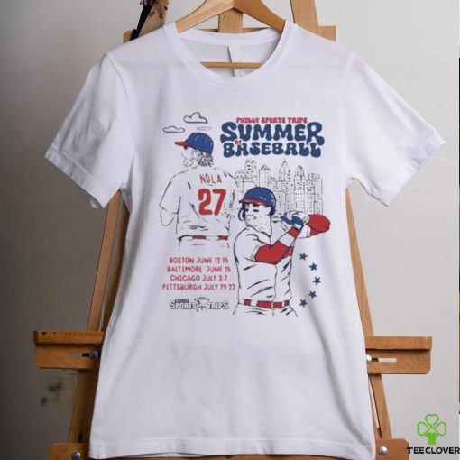 Official philly Sports Trips Summer Of Baseball 2024 Shirt