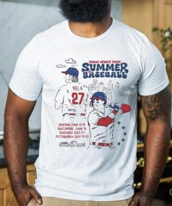 Official philly Sports Trips Summer Of Baseball 2024 Shirt