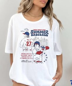 Official philly Sports Trips Summer Of Baseball 2024 Shirt