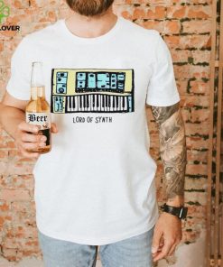 Official piano keyboard the lord of synth shirt 1 Official piano keyboard the lord of synth shirt