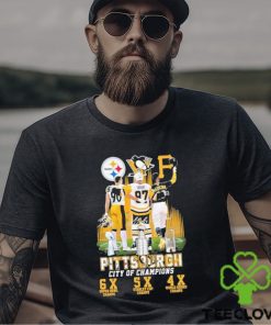 Pittsburgh Steelers Penguins Pirates City Champions Shirt