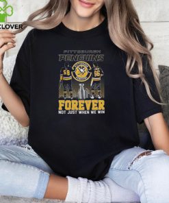 Official pittsburgh Penguins Jaromir Jagr And Mario Lemieux Forever Not Just When We Win Signatures Shirt