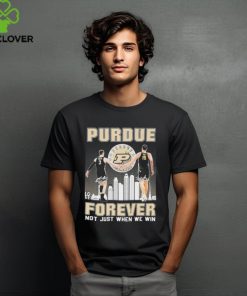 Official purdue Boilermakers Braden Smith And Zach Edey Forever Not Just When We Win Signatures Shirt