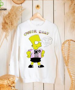 Official queer Bart Simpson get used to it dude shirt 2 Official queer Bart Simpson get used to it dude shirt