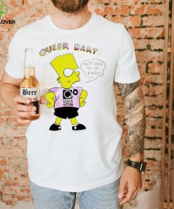 Official queer Bart Simpson get used to it dude shirt 3 Official queer Bart Simpson get used to it dude shirt