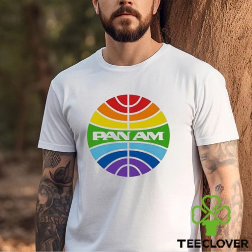 Official rainbow logo pan am T hoodie, sweater, longsleeve, shirt v-neck, t-shirts