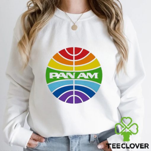 Official rainbow logo pan am T hoodie, sweater, longsleeve, shirt v-neck, t-shirts