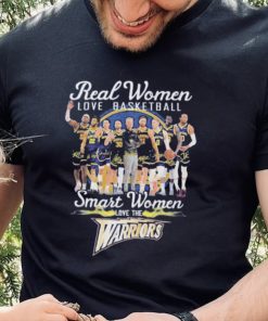 Official real women love basketball smart women love the warriors shirt