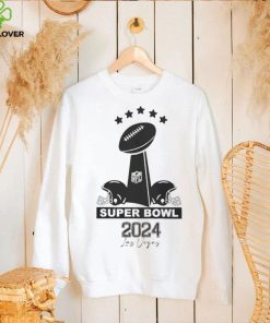 Official retro super bowl 2024 las vegas shirt