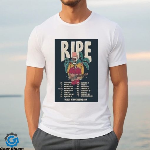 Official ripe Band Summer Tour 2023 T Shirt