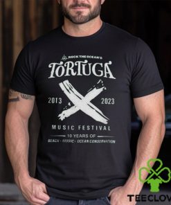 Official rock the ocean’s tortuga 2013 2023 music festival 10 years of beach music ocean conservation Shirt