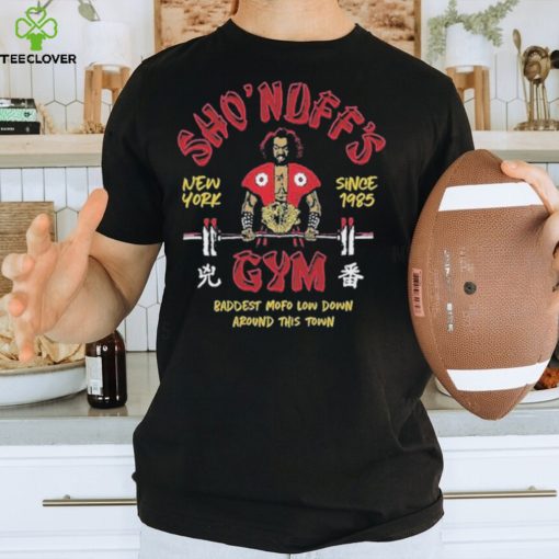 Official ryan Clark Sho’nuff’s Gym Shirt