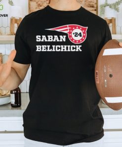 Official saban Belichick ’24 alabama And New England Patriot Logo Shirt