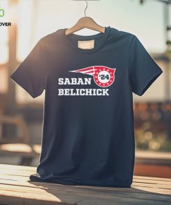 Official saban Belichick ’24 alabama And New England Patriot Logo Shirt