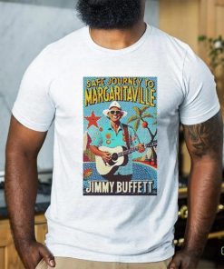 Official safe Journey To Margaritaville Jimmy Buffett T Shirt