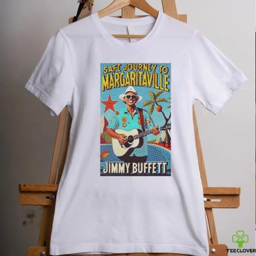 Official safe Journey To Margaritaville Jimmy Buffett T Shirt