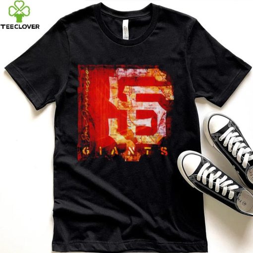 Official san Francisco Giants Map Vintage Shirt