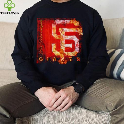 Official san Francisco Giants Map Vintage Shirt