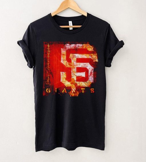 Official san Francisco Giants Map Vintage Shirt