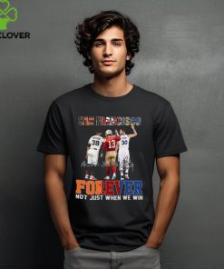 Official san Francisco Sports Teams Estrada Brock Purdy And Stephen Curry Forever Not Just When We Win Signatures Shirt