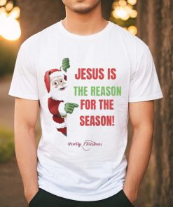 Official santa Claus Jesus Is The Reason For The Season Merry Christmas Shirt 1 Official santa Claus Jesus Is The Reason For The Season Merry Christmas Shirt