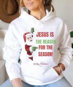 Official santa Claus Jesus Is The Reason For The Season Merry Christmas Shirt 3 Official santa Claus Jesus Is The Reason For The Season Merry Christmas Shirt