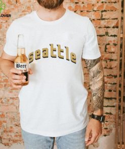 Official seattle City Connect Wordmark T Shirt