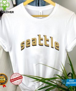 Official seattle City Connect Wordmark T Shirt