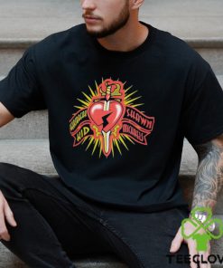 Official shawn Michaels Heart Dagger Logo T Shirt