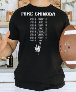 Official shinoda Tour Signature T Shirts