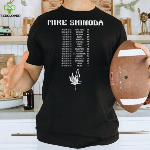 Official shinoda Tour Signature T Shirts