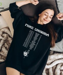 Official shinoda Tour Signature T Shirts