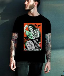 Official skeleton 7th annual lone star zine fest shirt