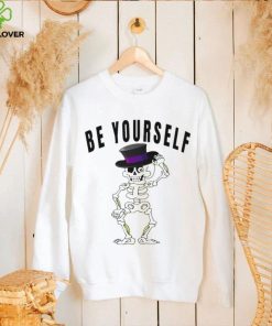 Official skeleton be yourself shirt 2 Official skeleton be yourself shirt