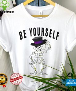 Official skeleton be yourself shirt 3 Official skeleton be yourself shirt