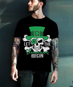 Official skull Let The Shenanigans Begin – St Patrick’s Day Shirt