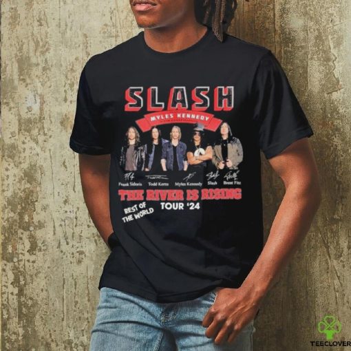 Official slash Myles Kennedy The River Is Rising Tour’s Signatures Shirt